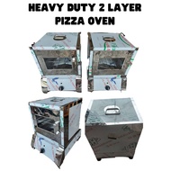 GUARANTEED 2 LAYER PIZZA OVEN WITH GAUGE GAS TYPE
