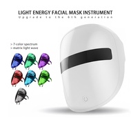 Advanced Photon LED Therapy Facial Mask 7 Colors Light Therapy Mask for Skin Rejuvenation Repair Ski