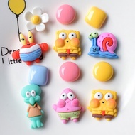 Spongebob 3D jibbitz for crocs Accessories Cute Jibbits Lemonade and bear candy bunny