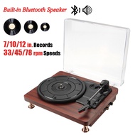 🇸🇬[Ready Stock] Vintage Vinyl Record Player Gramophone Phonograph Player Turntable Record Player 33/
