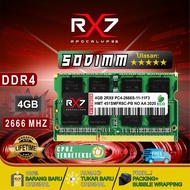 Ram Rx7 Ddr4 4Gb 2666 Mhz Pc 21300 Sodimm Laptop Ram Official Guarantee Good Quality