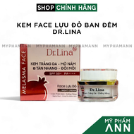Combo Kem Dưỡng Trắng Dr.Lina Ngày Và Đêm 25g - Kem Face Trắng Da Giảm Nám Lựu Đỏ Dr.Lina Chính Hãng