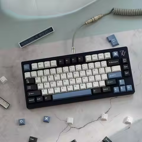 171 Keys GMK Arctic Keycaps ABS Double Shot Keycap Cherry Profile GMK Clone Caps For MX Switch Mecha