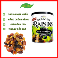 [Hà Nội] Nho khô thập cẩm Sunview Raisins Mỹ 425g