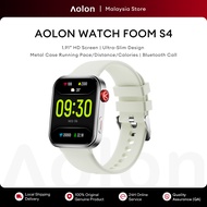 Aolon New Foom S4 Smart Watch Bluetooth Call Read WA DIY Watch Face 100 Sports Modes Running Pace Sm