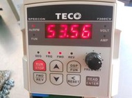 TECO東元 變頻器7300CV JNTHBCBAR500BC-U- 三相進出220V 0.4KW 1/2HP(D1)