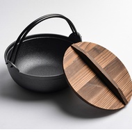 加厚铸铁炖锅汤锅日式炖肉锅无涂层Thickened Cast Iron Stew Pot Soup Pot Japanese-style Stew Pot Non-Coated