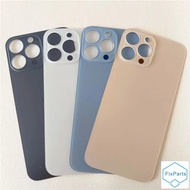 Lỗ lớn mặt kính sau Cho iPhone 13 Pro Max 13 Pro 13 Mini 13 Pin Bìa thân cổng sau linh kiện thay thế