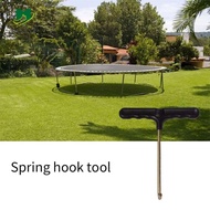 ALANFY Spring Pull Tool Trampoline Install Durable Hand Pull Tool Pull Hook Trampoline Spring Pull T-Hook Tent Peg Puller