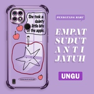 Realme C21 For Hp Case Soft Kesing Anti crack Softcase Clear Casing D09 S3-0210