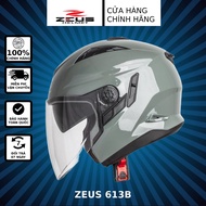 MŨ BẢO HIỂM ZEUS 613B - MÀU NARDO GREY