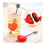 Tea Bag Love Heart Strainer Love Art Tea Brewing Filter