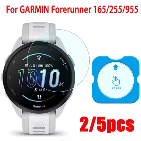 Screen Protectors Film for Garmin Forerunner 165/955/255 9H Hardness Glass Film for Garmin