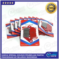 GROSIR 10 SET DISCPAD KAMPAS REM CAKRAM MIO M3 MIO 125 MX KING NMAX DISPAD ORI MEREK SS/SPEEDBRO(DI
