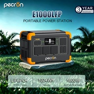 Pecron Portable Power Station E1000LFP LiFePO4 Battery 1800W 1024Wh Expandable 1-4kWh Capacity Fully