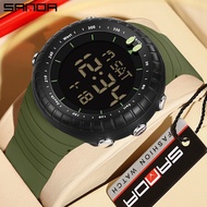 SANDA 6184/in stock Classic Style Chronograph Sports Multifunctional Fashion Waterproof Night Light 