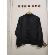 Uniqlo Black Bomber Jacket