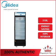 Midea Chiller Showcase 310L R600A Eco Fridge Refrigerator MDRZ434FGG30