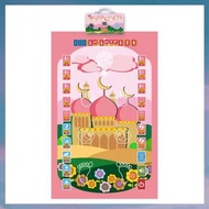 [hotkeystore.] 110x70cm Interactive Islamic Electronic Prayer Carpet Muslim Kids Carpet Prayer Carpe