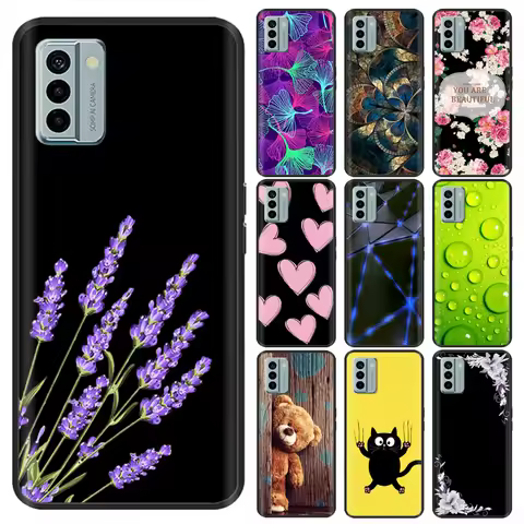 For Nokia G22 Case NokiaG22 Cool Silicone TPU Protective Shell Painted Soft Back Cover for Nokia G22