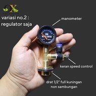 Tabung CO2 Cisod/Ragul Alumunium DIY Untuk Aquascape fullset lengkap I tabung co2