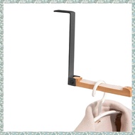 [h5bl3j6wj.ph] 1PCS Portable Travel Door Hooks,Wooden Hook Organizer Rack for Coat Hats Robes,Foldab