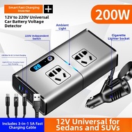 Quick Charging 12V-24V to 220V Inverter Converter