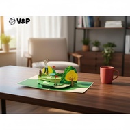 [V&P-t] 3D Toolbox  Up Card for Fathers Day Birthday Greeting Card Unique DIY Toolbox Theme Gift for
