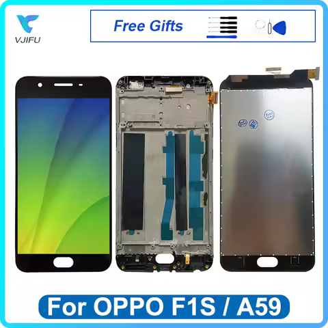 5.5" Original LCD For OPPO A59 A1601 Display For OPPO F1S Touch Screen Digitizer Assembly Replacemen