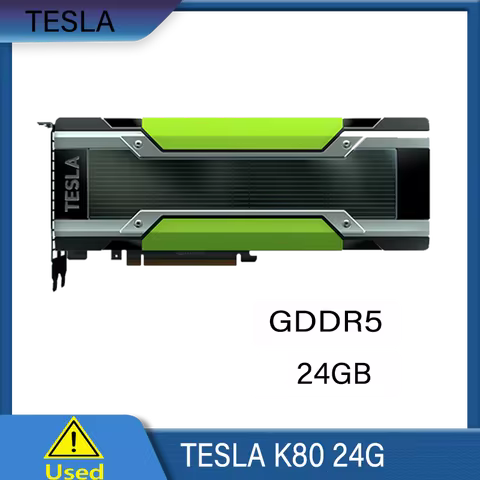 Original Graphics Card For NVIDIA TESLA K80 24GB GPU J0G95A 796124-001 699-22080-0200-501 Video Card