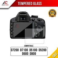 Nikon Camera Tempered Glass D7200 D7100 D7000 D5100 D5200 D600 D800 D500 D850 D5 DF DSLR Mirrorless 