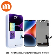 Lcd Touchscreen compatible Ip Series 14 Incell Jk - Meetoo - Oled Dd - Oled Gx - Soft Oled Jk Fullse