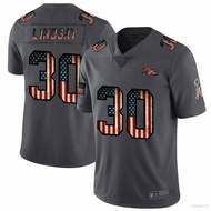 Plus NFL Denver Broncos Football Jersey Lindsay Miller T Shirt Jerseys Sport Tee Plus Size