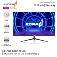 Gaming monitor, gaming computer monitor E-Dra EGM25F100 Full HD - 25 inch PC monitor - 100Hz frequen