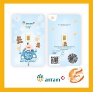 Antam Hartadinata Emas Kita Logam Mulia 0.1 01 Gram Kado Hadiah Gift Investasi 24K 999.9