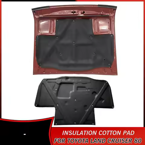 Soundproof Insulation Cotton Pad for Toyota Land Cruiser 80 Series FJ FZJ HDJ HZJ FZJ80 HDJ80 LC80 A
