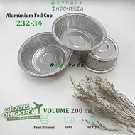 Aluminum Foil Tray Cup 232/34 Baked Macaroni Spaghetti Schotel Pai Lasagna