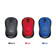 ☾▣●Logitech M220 Silent Wireless Mouse 1600DPI Optical Tracking with 2.4GHz High-Quality Ergonomic P