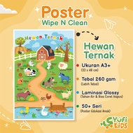 Poster Edukasi Anak Seri Hewan Ternak