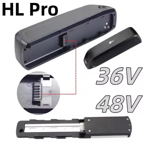 HL pro Down Tube Ebike Battery Electric Mountain Bike Battery 36V 10ah 13ah 15Ah 20ah 48V 14Ah 15ah 