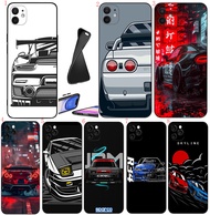 iPhone 15 16 17 Pro Max 16e 15 16 Plus R16 Racing and sports cars Soft black phone case