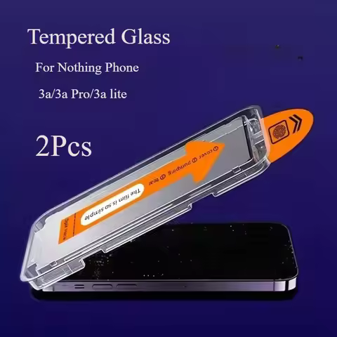 2Pcs Premium Oleophobic Coating Tempered Glass For Nothing Phone 3a lite 3A Pro Screen Protector Dus