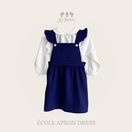 Ecole APRON DRESS & BLOUSE