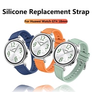 For Huawei Watch GT4 18MM Strap Silicone Replacement Strap For Smart Watch Wristband  Huawei Watch GT 4 Bracelet