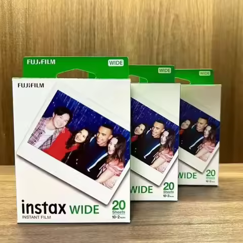 5 Inch Wide Format Fujifilm Instax WIDE Photo Paper 10-200 Sheets for Fuji Wide 210 200 300 100 500A