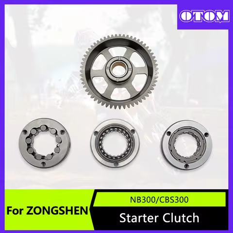 OTOM Motocross Starter Gear & Clutch Kit 57T For ZONGSHEN NB300 CBS300 Engine CB250-F ZS174mn-3 ATAK