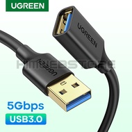 Himwebstore - UGREEN 30127 USB Extension Data Cable USB 3.0 Cable Fast Charging Data PC Laptop TV