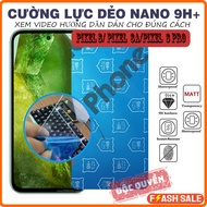 Google Pixel 8/ Pixel 8A/ Pixel 8 pro Screen Protector, 9H+ nano Flexible Tempered Glass