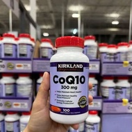 Kirkland Coenzyme Q10 300mg /100 softgels คิวเท็น ต้านอนุมูลอิสระ COQ10 300 mg