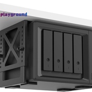 [playground] Adjustable Under Table Protective Holderputer Stand Braet For Desktop PC NAS CPU Home S